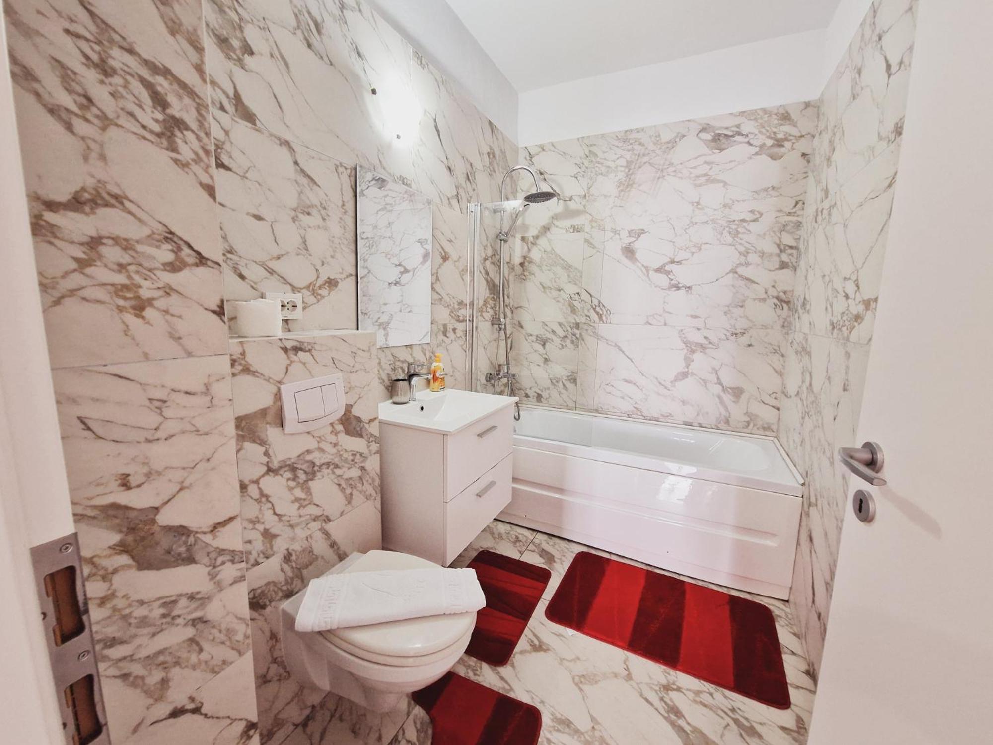 Ultracentral 5* Boutique Hotel Style Apartment. Brand New. 2 Rooms. Spacious. Free Parking Kluž Exteriér fotografie